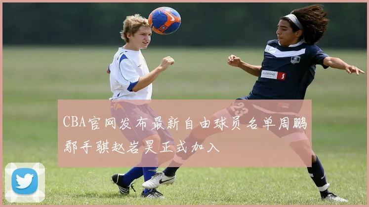 CBA官网发布最新自由球员名单周鹏鄢手骐赵岩昊正式加入